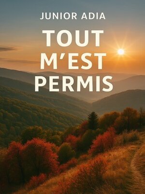 cover image of Tout m'est permis
